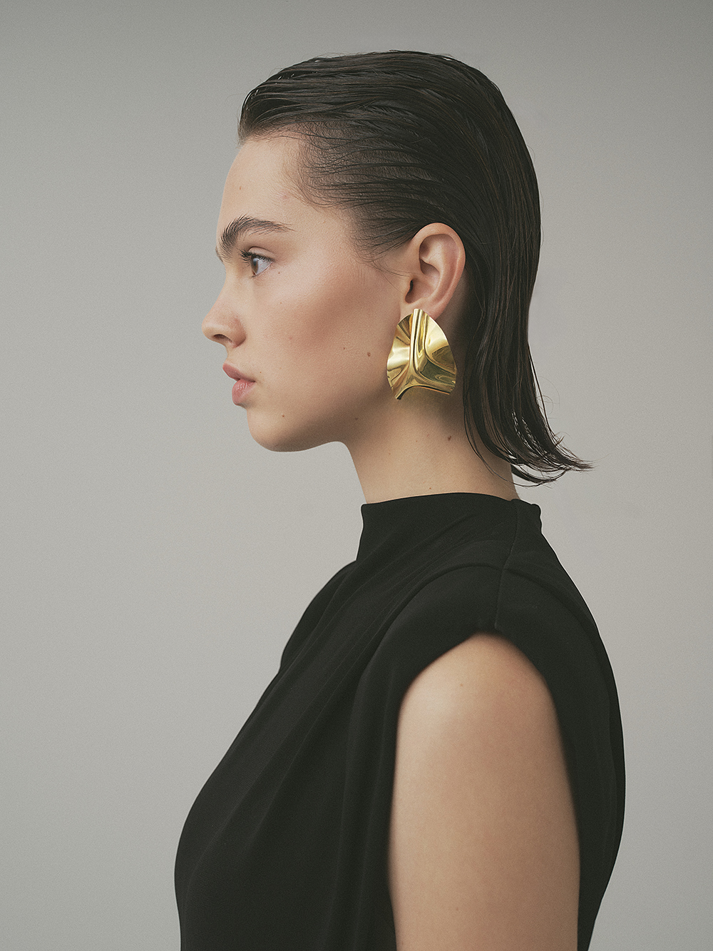 tridacna 18k gold vermeil small - Image 3