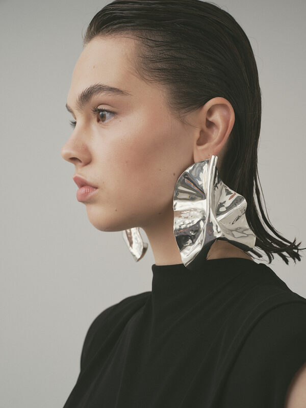 tridacna silver vermeil large